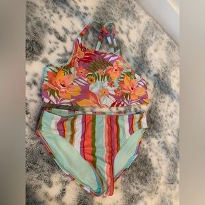 Girls Two Piece Swimsuit